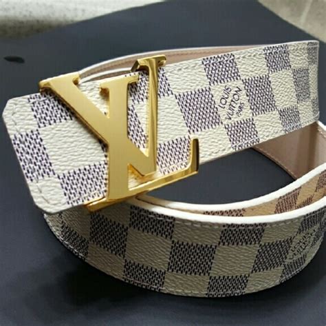 how to identify a fake white louis vuitton belt|louis vuitton real belt.